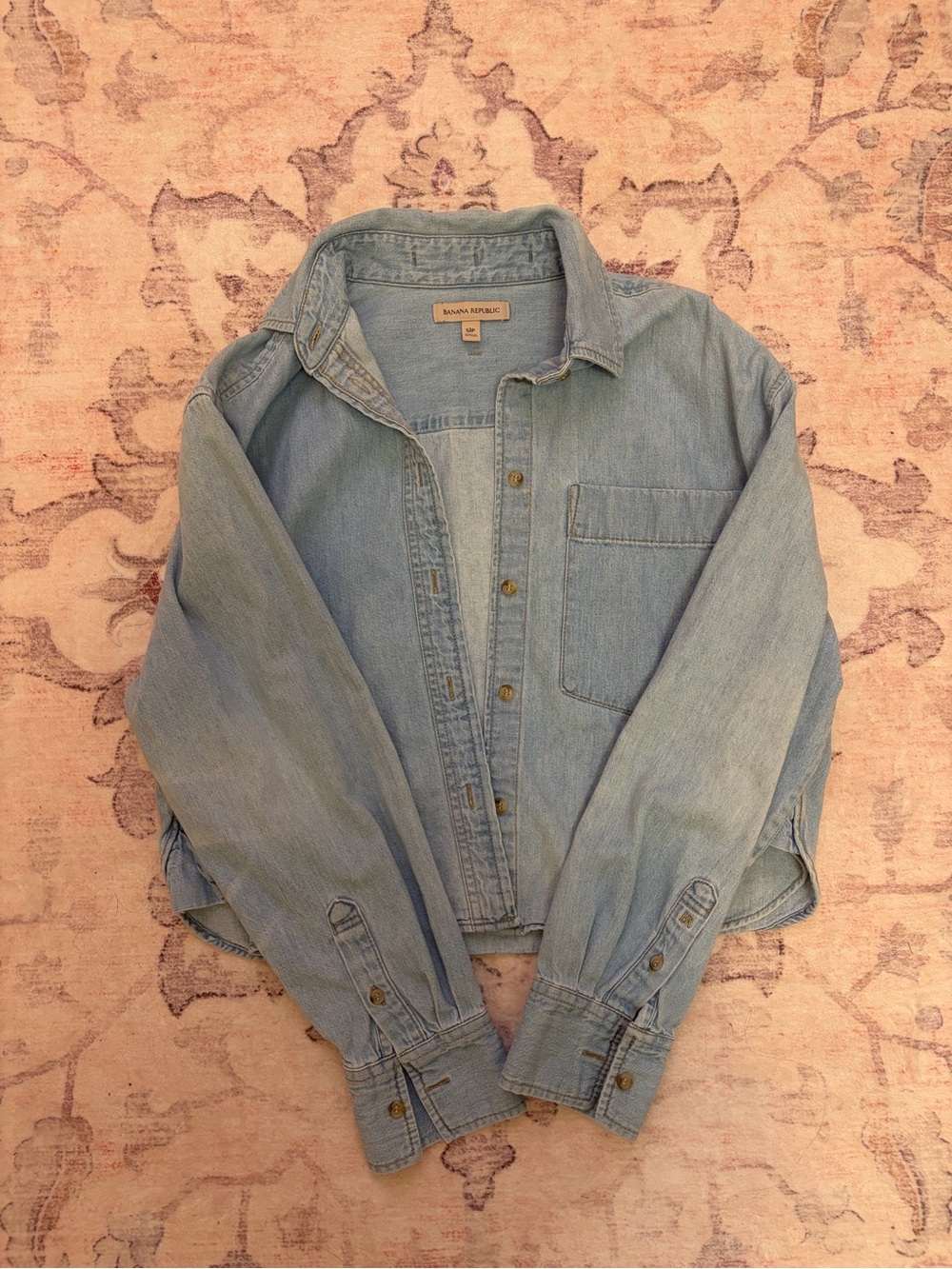 Banana Republic Light Wash Denim Top